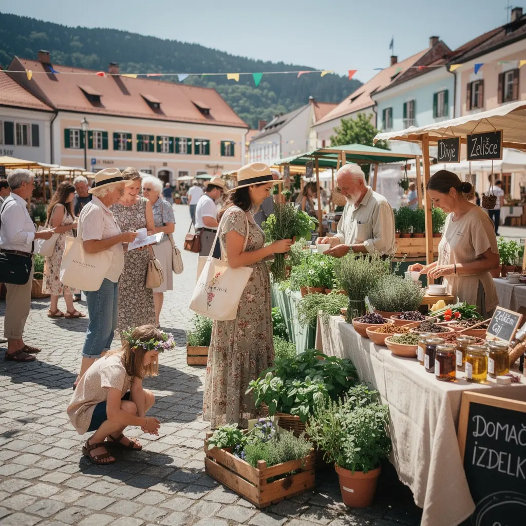 Pogled na zeliščni čaj, ki se kuha v prozorni čajniku.